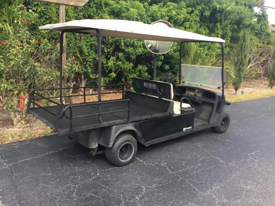 2013 BLACK ezgo cushman 2 seat